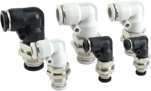 هوائي موصل الخرطوم PLM الحاجز تركيبات مستقيمة أنبوب 8 10 12 مللي متر دفع في الهواء السريع 1 قطعة (PLM12) in Kuwait