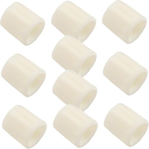 Beavorty 10Pcs Toilet Brush Handle Nuts Lightweight Detachable Screw Plug Nut Parts for Easy Replacement Cleaning Compatible with Various Toilet Brush Heads in Saudi Arabia
