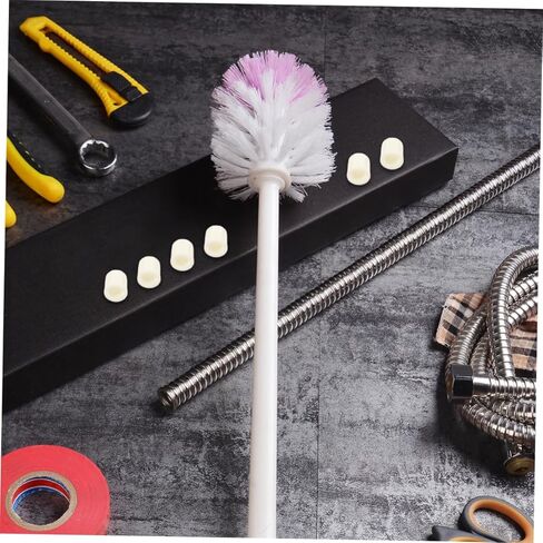 Beavorty 10Pcs Toilet Brush Handle Nuts Lightweight Detachable Screw Plug Nut Parts for Easy Replacement Cleaning Compatible with Various Toilet Brush Heads in Saudi Arabia