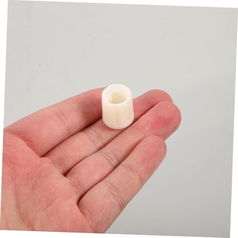 Beavorty 10Pcs Toilet Brush Handle Nuts Lightweight Detachable Screw Plug Nut Parts for Easy Replacement Cleaning Compatible with Various Toilet Brush Heads in Saudi Arabia