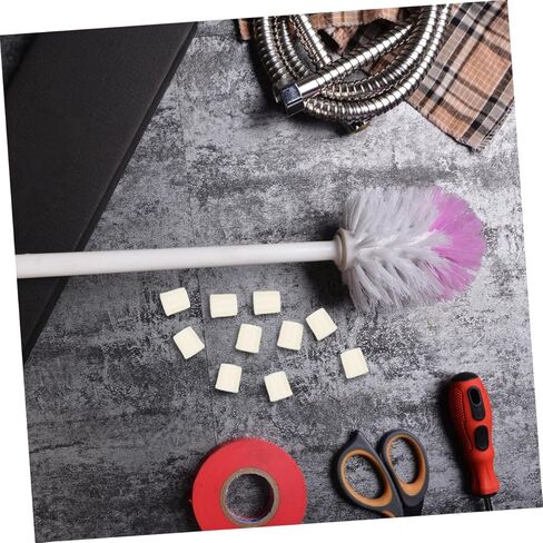 Beavorty 10Pcs Toilet Brush Handle Nuts Lightweight Detachable Screw Plug Nut Parts for Easy Replacement Cleaning Compatible with Various Toilet Brush Heads in Saudi Arabia