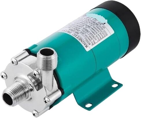 Magnetic Beer Pump Homebrew Brewing MP-15RP Food Grade 304 Stainless Steel High Temperature 120 ℃ 1/2" MPT for Brewery Bar in Kuwait