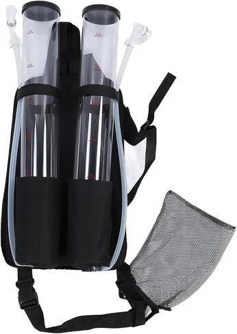 Outdoor Beer Wine Dispenser, Plastic Backpack Drink Dispenser with Dual 3L Tanks for Bar Party Camping Convenient Mixing and Versatile Usage in Saudi Arabia