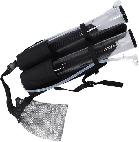 Outdoor Beer Wine Dispenser, Plastic Backpack Drink Dispenser with Dual 3L Tanks for Bar Party Camping Convenient Mixing and Versatile Usage in Saudi Arabia