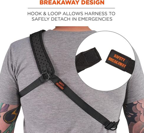 Ergodyne Squids 3143 Barcode Scanner Sling Lanyard - Breakaway Design, Ergonomic Fit, EVA Foam Padding, Adjustable Sling Buckle in Saudi Arabia