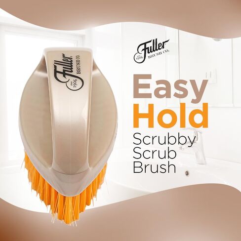 Fuller Brush Easy Hold Scrubby Scrub Brush - Quickly Scrub Stains & Spots on Any Surface - All Purpose Cleaning Scrubber with Ergonomic Looped Handle for Scrubbing Vegetables, Laundry, Shoes & Tub (1) in Kuwait