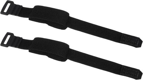 MECCANIXITY 3 Pcs Guitar String Damper, 7.8" Adjustable Guitar String Cover Tape Bass Muffler Damper Strap for Musical Instrument Accessories Electric Bass, Black in Saudi Arabia