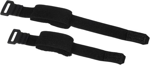 MECCANIXITY 2 Pcs Guitar String Damper, 7"/7.8" Adjustable Guitar String Cover Tape Bass Muffler Damper Strap for Musical Instrument Accessories Electric Bass, Blue in Saudi Arabia