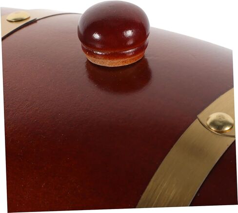 OUNONA 1Set Wooden Wine Barrel for Aging Storage Red Beer Liquor Dispenser for Home Bar Versatile Oak Aging Barrel for Wine Whiskey Spirits in Saudi Arabia