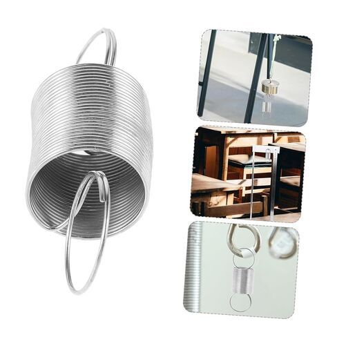 Veemoon 2pcs Stainless Steel Tension Springs Heavy Duty Spring Replacement Dual Hooks Small for Experiments in Saudi Arabia