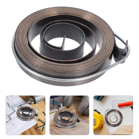 2pcs Drill Press Return Spring Steel Spiral Torsion Spring Replacement Bench Drill Part in Saudi Arabia