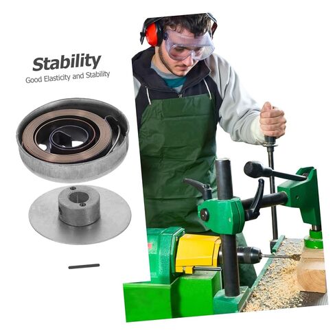 Drill Press Coil Spring Replacement Part for Bench Drill Press Easy Installation Robust Spring Construction Accessories for Repair and Maintenance in Saudi Arabia