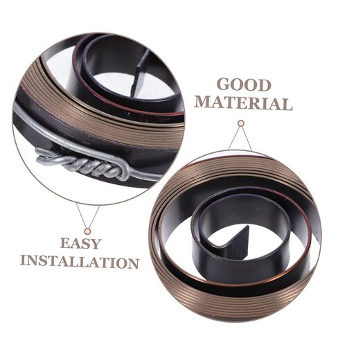 2pcs Drill Press Return Spring Assembly Quill Coil Spring for Precision Machining Compatible with Drill Press and Milling Machines for Mechanical and Automotive Applications in Saudi Arabia