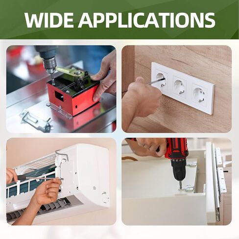 50 PCS #8-32 x 1/2" Flat Head Socket Cap Screws Bolts, Countersunk Allen Bolts, Stainless Steel 304, Full Thread, Bright Finish, Screwdriver Included in Kuwait