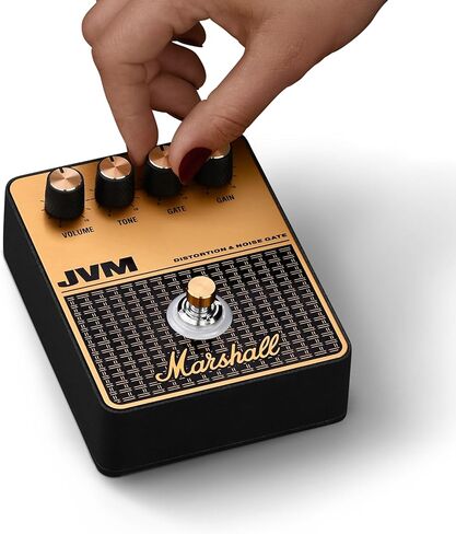 Marshall JVM Overdrive/Distortion Pedal - Black and Gold in Saudi Arabia