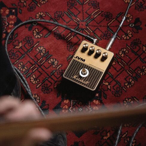 Marshall JVM Overdrive/Distortion Pedal - Black and Gold in Saudi Arabia
