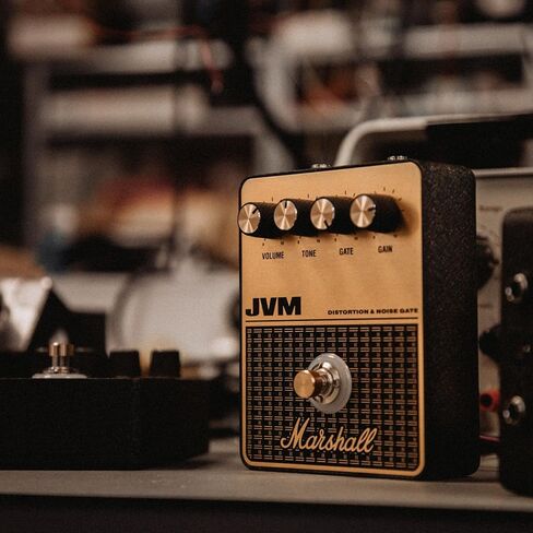 Marshall JVM Overdrive/Distortion Pedal - Black and Gold in Saudi Arabia