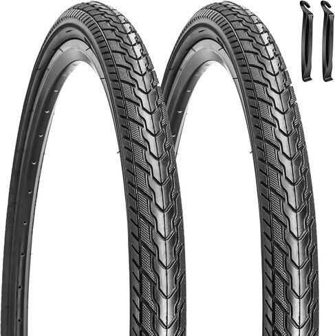 28 Inch Bike Tires, 28 X 1.75 Replacement Tires for Mountain Beach Cruiser Bike in Saudi Arabia