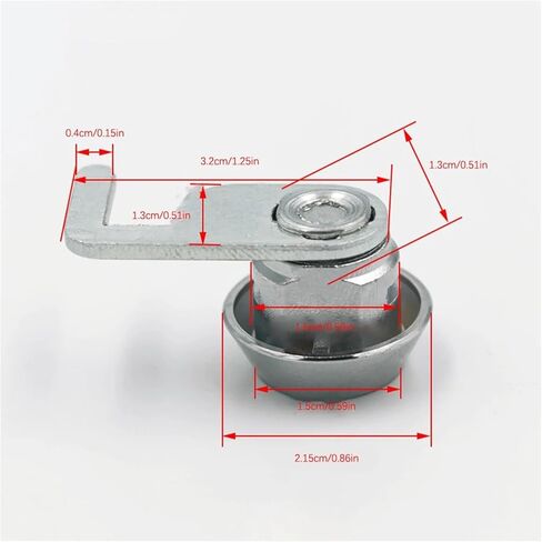 1PCS Cam Lock with Quick Release Clamp Hardware Accessories in Saudi Arabia