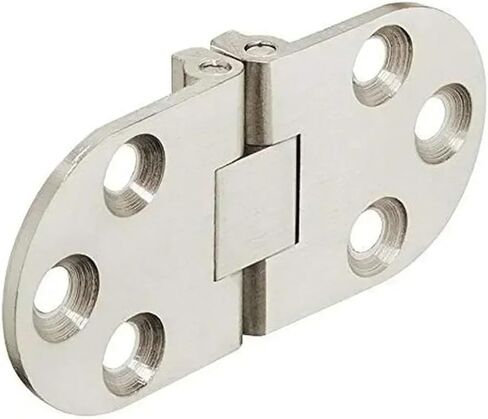 Folding Table Hinges Self Supporting Cabinet Door Hinge Flush Mounted 2Pcs in Saudi Arabia