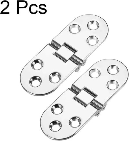 Folding Table Hinges Self Supporting Cabinet Door Hinge Flush Mounted 2Pcs in Saudi Arabia