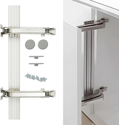 Cabinet Door Mount Lateral Opening Hinge Set Heavy Duty 1Pcs in Saudi Arabia