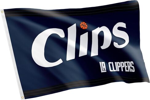 Desert Cactus Los Angeles Clippers Flag LA Clippers NBA 100% Polyester Indoor Outdoor 3x5 feet National Basketball Association Team Flags (Flag City Edition 2023 A) in Saudi Arabia