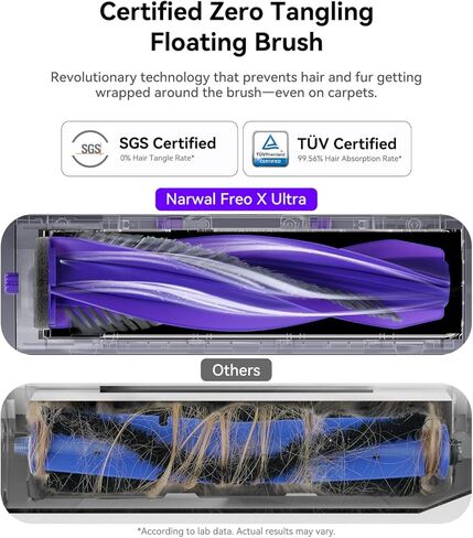 Narwal Robot Vacuum and Mop Zero-tangling Floating Brush (Model: Freo Z Ultra | Freo Z10 | Freo Pro | Freo X Ultra | Freo X Plus) in Kuwait