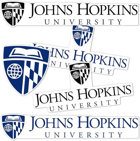 Desert Cactus Johns Hopkins University Sticker Blue Jays JHUr Vinyl Decals Laptop Water Bottle Car Scrapbook Sheet T2 (Type 2-3) in Saudi Arabia
