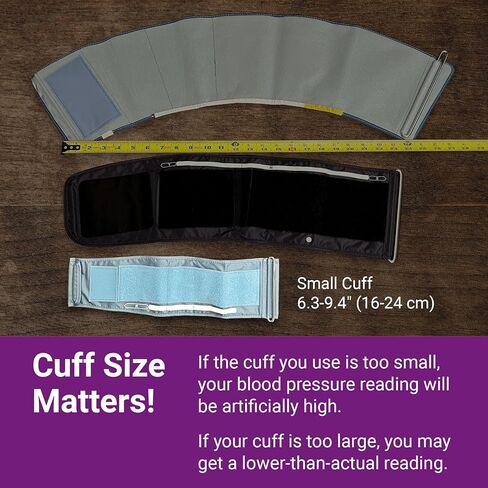 A&D Medical Blood Pressure Monitor for Home Use – UA-767PSAC Small Cuff (6.3-9.4" / 16-24 cm), Easy to Use, One Button Operation, Automatic Inflation, AC Adapter in Kuwait