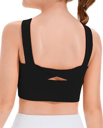 Girls Sports Bras Twist Back Training Bras for Girls Backless Tank Tops Yoga Crop Tops for Kids Teen in Saudi Arabia