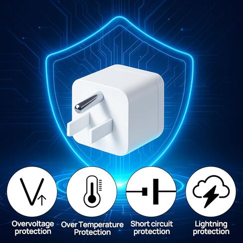 Grounding Plug Adapter Earthing Ground Plug – 2 Pack Universal Grounding Adapter for Hooga Grounding Mat, Safe Earthing Ground Socket Splitter for Indoor Use, Compatible with US Type B Outlet in Kuwait