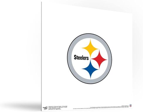 Trends International Gallery Pops NFL Pittsburgh Steelers - Primary Mark Wall Art Wall Poster, 12.00" x 12.00", Unframed Version in Saudi Arabia