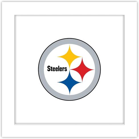 Trends International Gallery Pops NFL Pittsburgh Steelers - Primary Mark Wall Art Wall Poster, 12.00" x 12.00", Unframed Version in Saudi Arabia