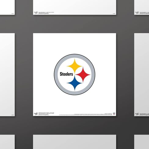 Trends International Gallery Pops NFL Pittsburgh Steelers - Primary Mark Wall Art Wall Poster, 12.00" x 12.00", Unframed Version in Saudi Arabia
