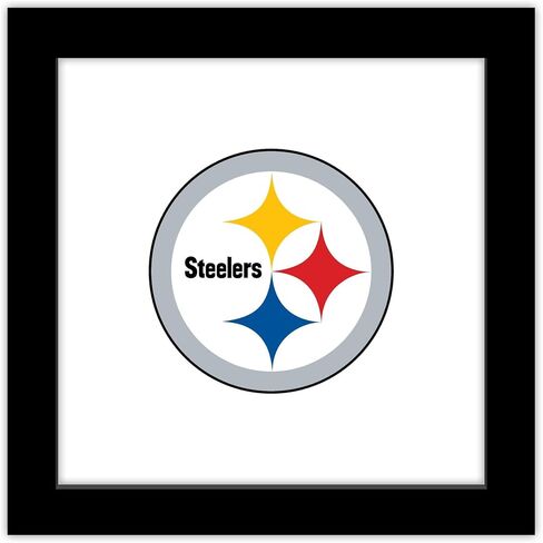 Trends International Gallery Pops NFL Pittsburgh Steelers - Primary Mark Wall Art Wall Poster, 12.00" x 12.00", Unframed Version in Saudi Arabia