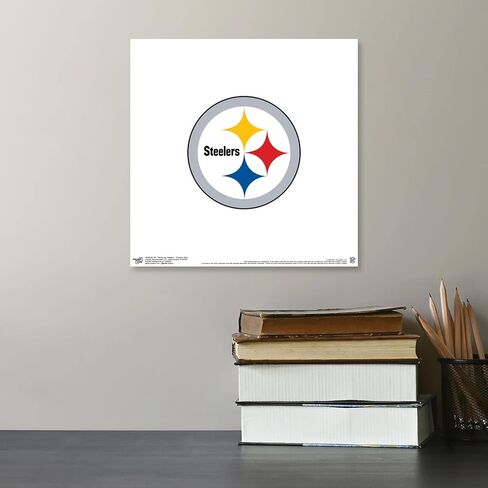 Trends International Gallery Pops NFL Pittsburgh Steelers - Primary Mark Wall Art Wall Poster, 12.00" x 12.00", Unframed Version in Saudi Arabia