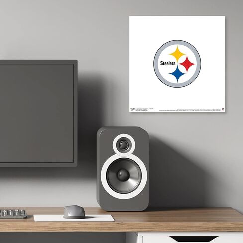 Trends International Gallery Pops NFL Pittsburgh Steelers - Primary Mark Wall Art Wall Poster, 12.00" x 12.00", Unframed Version in Saudi Arabia