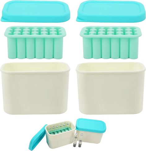حقيبة تخزين خرطوشة 3 مل، خراطيش القلم وصندوق حامل قارورة مع حشوة وغطاء من السيليكون، سهلة التنظيف، آمنة للثلاجة/الفريزر، منظم قابل لإعادة الاستخدام (الخراطيش/القارورة غير متضمنة) in Kuwait
