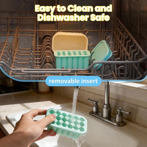 حقيبة تخزين خرطوشة 3 مل، خراطيش القلم وصندوق حامل قارورة مع حشوة وغطاء من السيليكون، سهلة التنظيف، آمنة للثلاجة/الفريزر، منظم قابل لإعادة الاستخدام (الخراطيش/القارورة غير متضمنة) in Kuwait