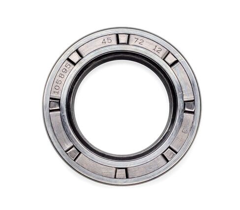 EAI Oil Seal 45mm X 72mm X 12mm (2 PCS) TC Double Lip w/Spring. Metal Case w/Nitrile Rubber Coating in Saudi Arabia