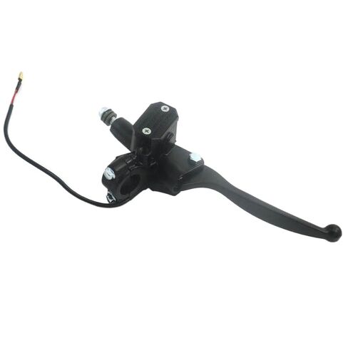 مضخة فرامل الدراجة النارية الأمامية والخلفية قرص الفرامل الرئيسية رافعة مضخة هيدروليكية للسكوتر المتوافقة مع NIU N1 N1S MQI+ UQI+ US U1 (أسود) in Kuwait