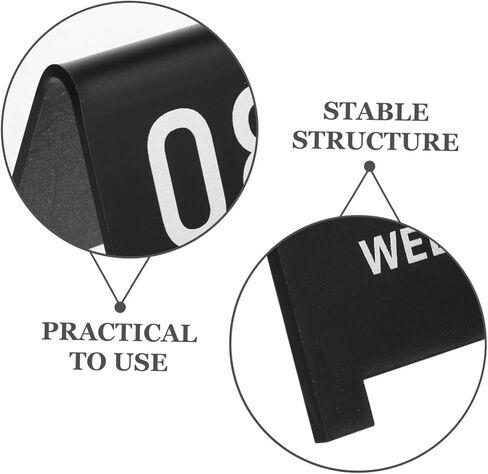 10Pcs Acrylic Table Numbers Tent Double Sided Number Markers for Restaurant Weddings and Events Frosted Game Number Signs in Saudi Arabia