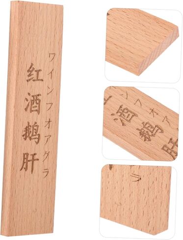 SHOWERORO Japanese Food Name Tags for Buffet Decoration Menu Labels for Sushi and Seafood Presentation Dining Decor for Parties and Restaurants in Saudi Arabia