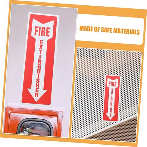 10pcs Stickers Self-adhesive Safety Signs for Retail Office and Restaurant Use and Bright Markings in Saudi Arabia