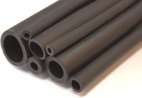 1/8" ID x 5/16" OD - 100 ft roll - Santoprene Tubing, SantopSeal Thermoplastic Rubber Black Chemical Resistant flexible hose 64A, Low pressure rubber tubing in Saudi Arabia