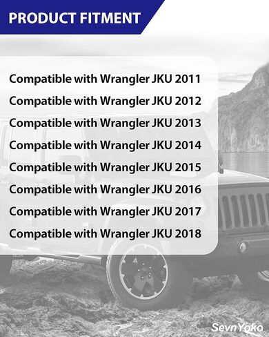 Seal Hard Top Roof | Front Header Weatherstrip | Fits Jeep Wrangler JKU 2011-2018 | Direct Replacement for 68088040AA, 68088040AB | Sunroof Rubber Strip Seal OEM Replacement in Kuwait