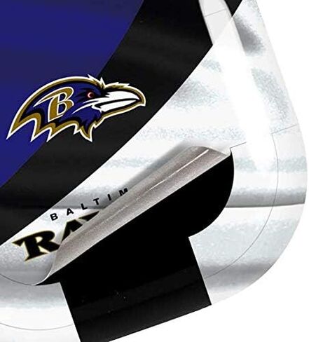 Skinit Decal Audio Skin Compatible with Samsung Galaxy Buds Pro - Officially Licensed NFL Baltimore Ravens Design in Saudi Arabia