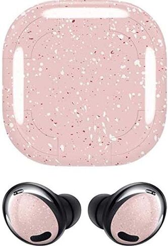 Skinit Decal Audio Skin Compatible with Samsung Galaxy Buds Pro Originally Designed Rose Speckle Design in Saudi Arabia