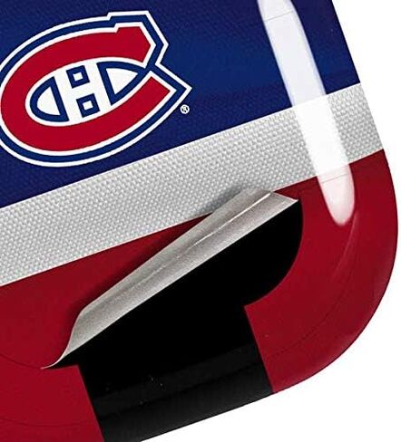 Skinit Decal Audio Skin Compatible with Samsung Galaxy Buds Pro - Officially Licensed NHL Montreal Canadiens Jersey Design in Saudi Arabia